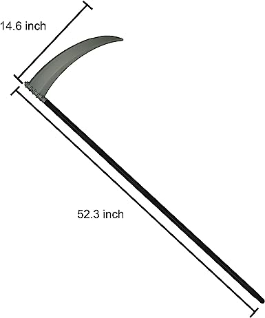 Grim Reaper's Scythe Cosplay Props