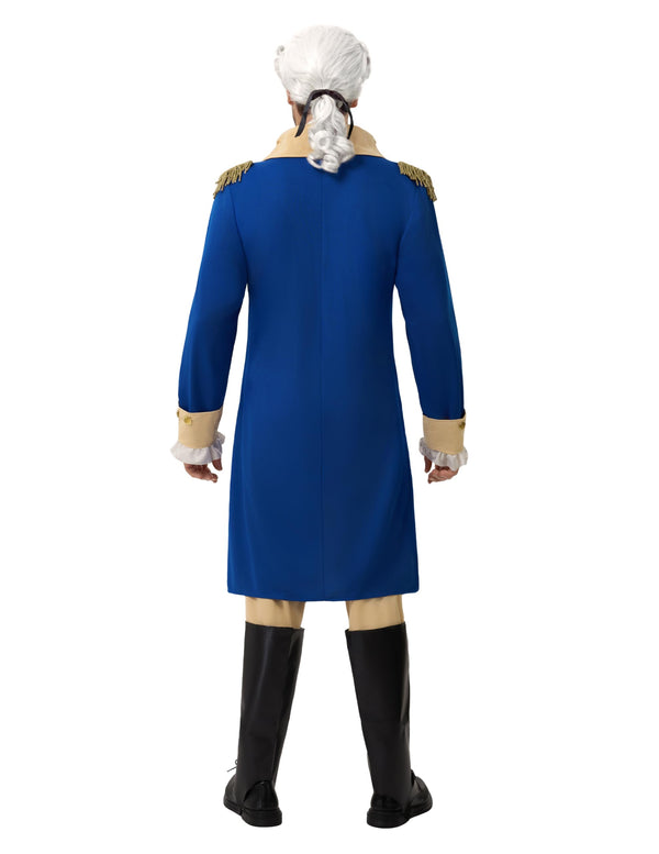 Blue Halloween Founding Father Costume