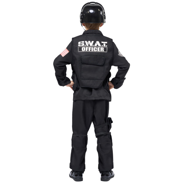 SWAT Officer Costume for Kids Halloween Party