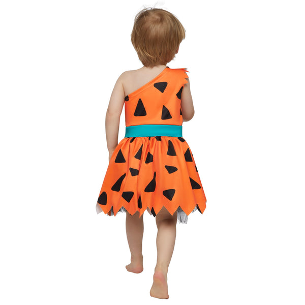 Halloween Baby Pebbles Costume - Orange