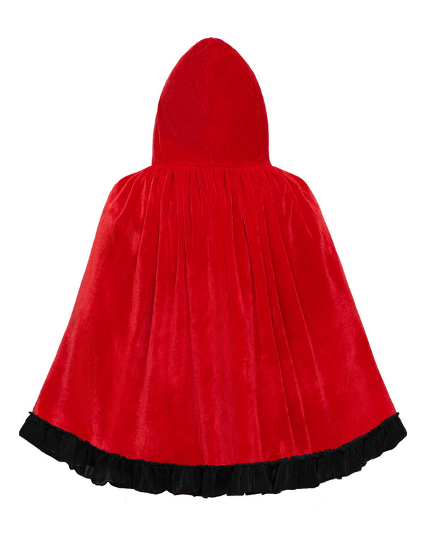 Halloween Red Riding Hood Cape for Adult Women