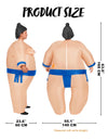 Sumo Inflatable Costume for Adult-Blue