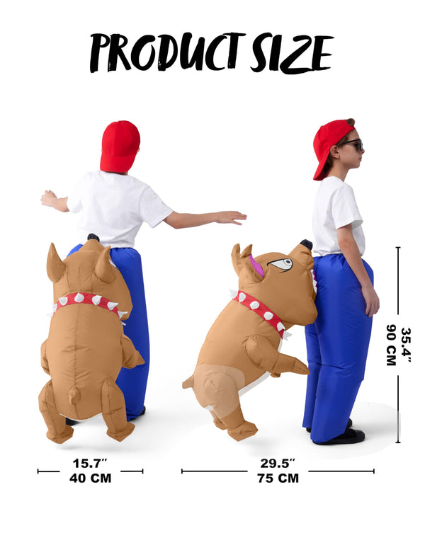 Biting By a Dog Kids Halloween Inflatable Costumes