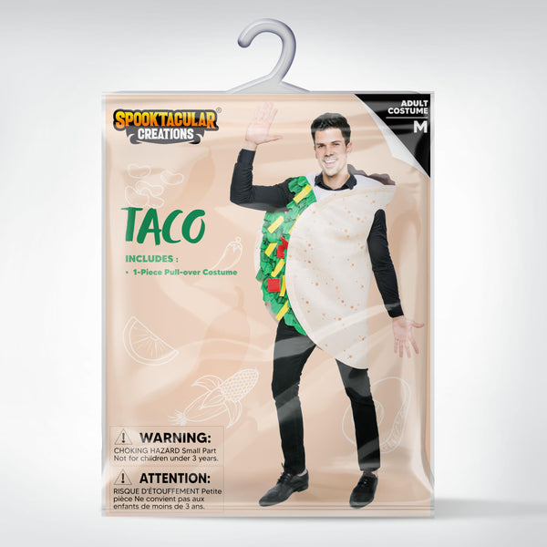 Taco Costume Deluxe Set - Adult Size