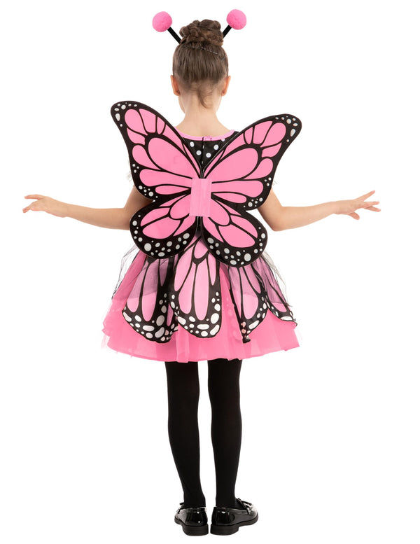 Kids Butterfly Costume with Wings Headband