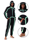 Halloween Adult Glow in The Dark Costume, Unisex