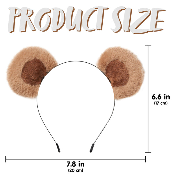 Bear Ear Headband for Adults Kids