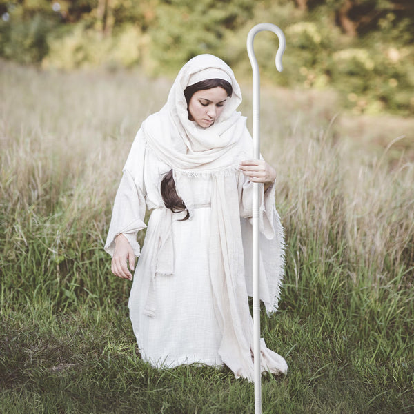 Halloween Shepherd Staff, Shepherd's Crooked Walking Cane Accessory