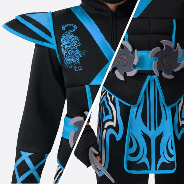 Blue Ninja Costume for Kids