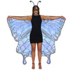 Halloween Butterfly Wings Costume for Women-Starry Blue