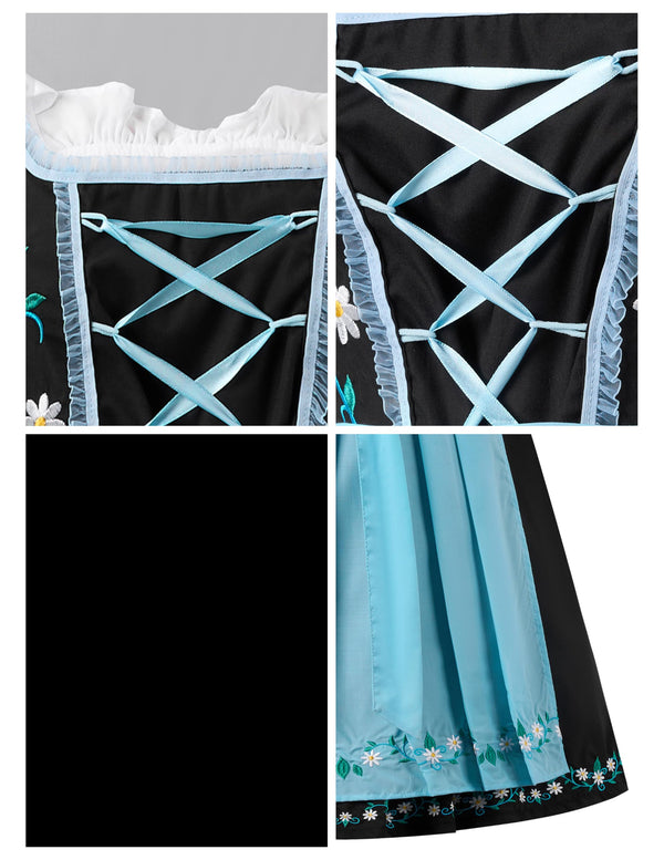 Dirndl Dresses Women Oktoberfest Costume