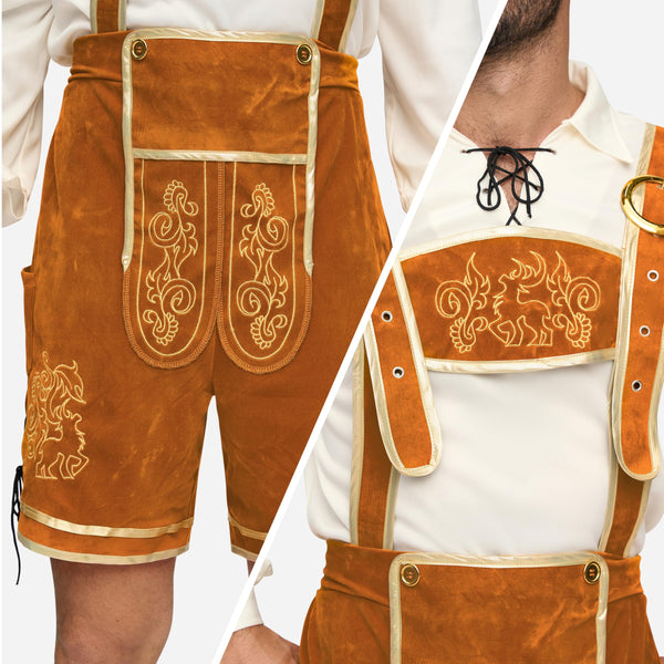 Men’s German Bavarian Oktoberfest Costume Set - Ginger