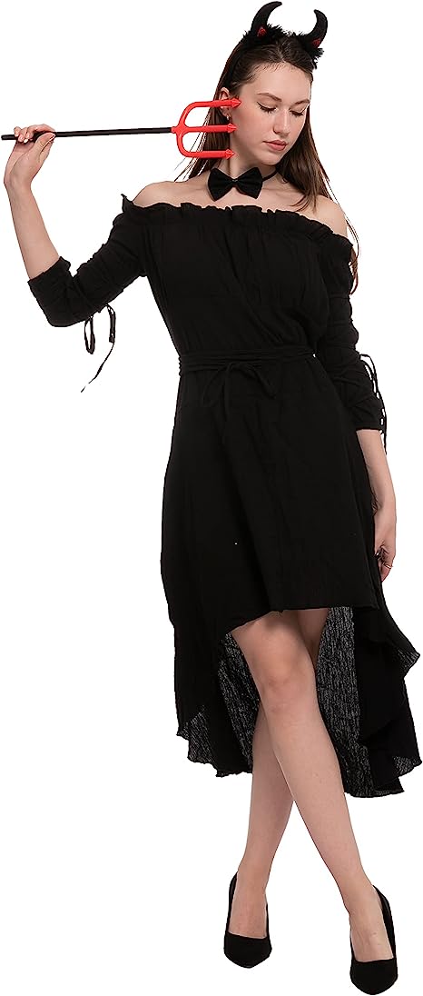 Black Devil Horn Cosplay Accessories