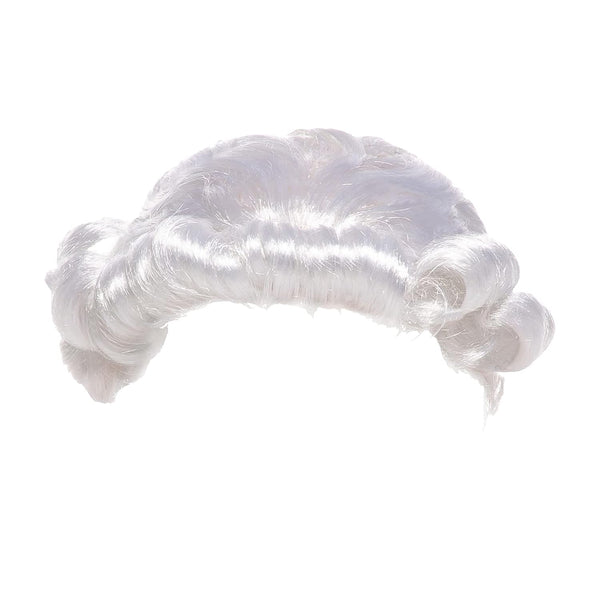 White Colonial George Washington Wig For Role Play Cosplay - Child