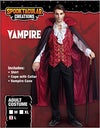 Renaissance Medieval Scary Vampire Cosplay Costume for Men - Adult