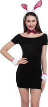 White Bunny with Sequins Cosplay Accessories Set