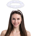 White LED Angel Halo Headband Cosplay Kit Role Play Accessories