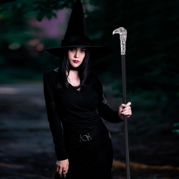 Halloween Walking Cane, Eagle Head Staff Costume Accessories
