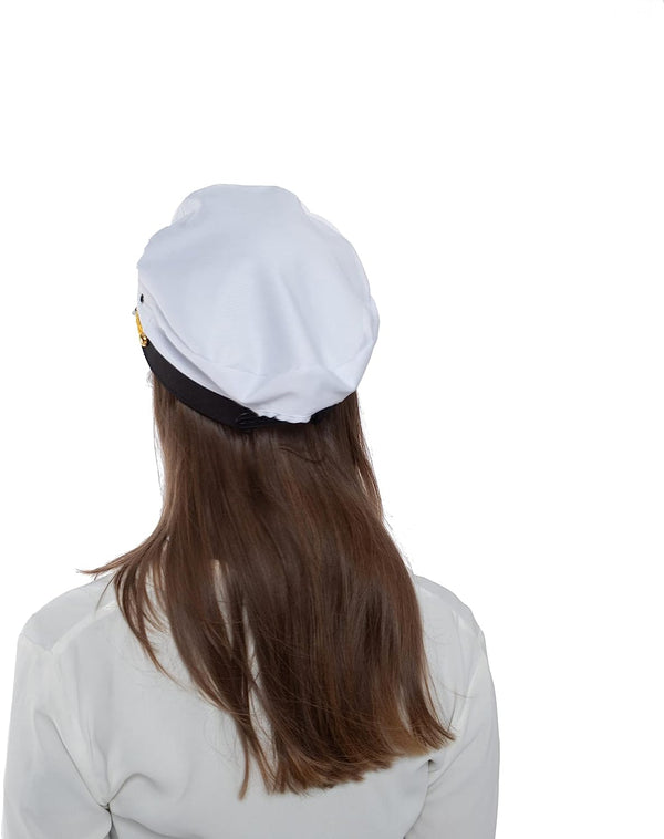 Yacht Captain Hat Costume Accessories Set