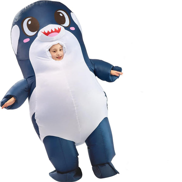 Full body Orca inflatable costume - Child