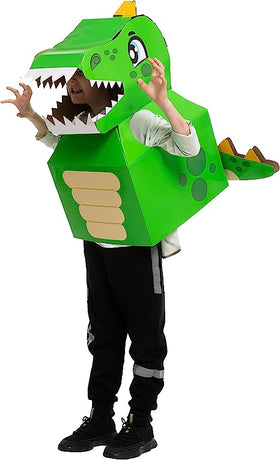 T-Rex Dinosaur Cardboard Costume - Child