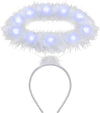 White LED Angel Halo Headband Cosplay Kit Role Play Accessories