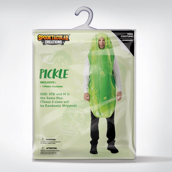 Halloween Pickle Adult Unisex Food Costume - Green