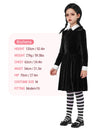 School Girl Collar Black Dress with Wig
