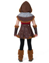 Halloween Child Girl Viking Dragon Trainer Costume