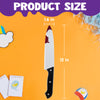 Halloween Fake Knife Costume Props, Simulated Plastic toy knife weapon
