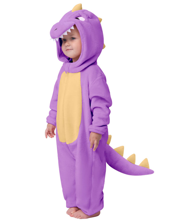 Halloween Baby Dinosaur Costume Purple
