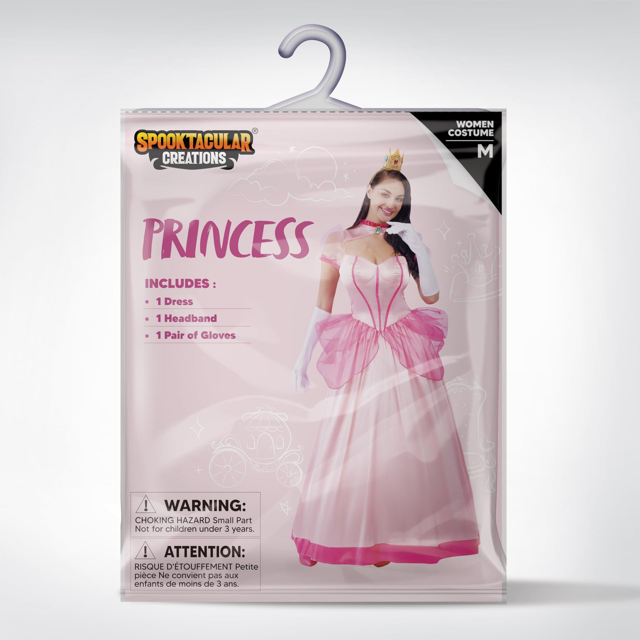 Pink Princess Dress Adult, Halloween Costumes Woman - Spooktacular Creations Pink Princess Dress Adult, Halloween Costumes Woman - Spooktacular Creations
