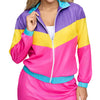 2 Pcs 80s Track Suit Women