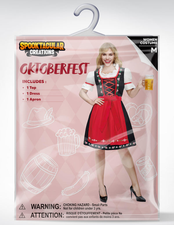 Dirndl Dresses Women Oktoberfest Costume