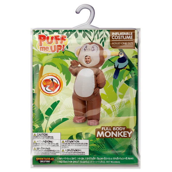 Inflatable Costume for Adult Funny Monkey Costume