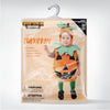 Halloween Baby Pumpkin Costume with Green leaves