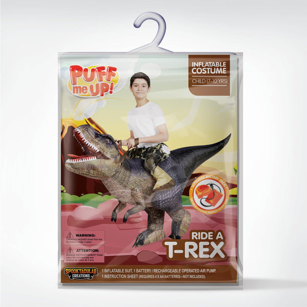 Halloween Inflatable Dinosaur Costume Kids