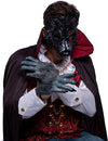 Realistic Werewolf Mask Big Bad Bloody Howling Wolf Cosplay Costume with Bloodstains Include Gloves - Adult