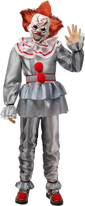 Halloween Boy Scary Clown Costume