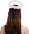 White LED Angel Halo Headband Cosplay Kit Role Play Accessories