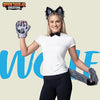 Wolf Fox Tail Accessories Set - Adult - Gray