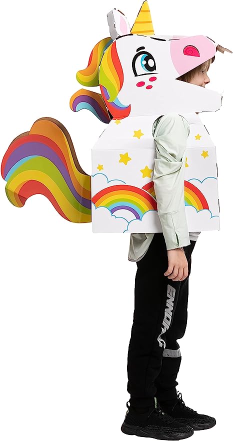 Unicorn Cardboard Costume