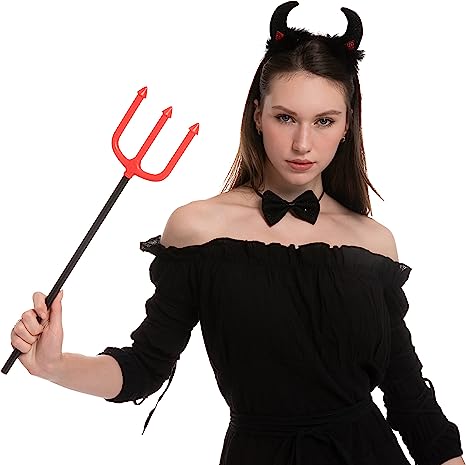 Black Devil Horn Cosplay Accessories