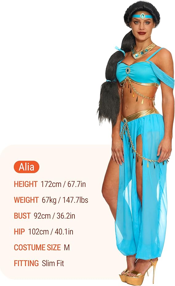 arabian fancy dress ladies Women's Arabian Princess Costume