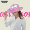 Pink Cowboy Hat With Bling Bling