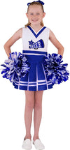 Cheerleader Costume for Girls, Blue