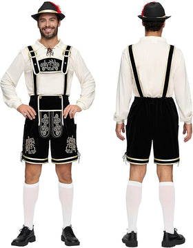 Spooktacular Creations Men’s German Bavarian Oktoberfest Costume Set