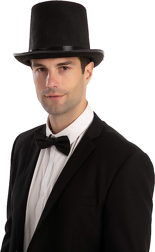 Top Hats For Role Play Cosplay , 3 Pcs