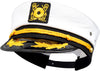 Yacht Captain Hat Costume Accessories Set