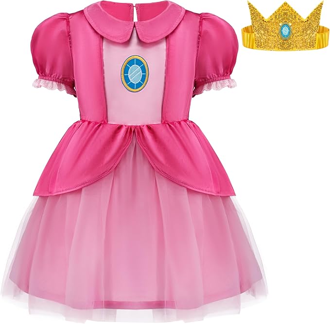 pink princess dress halloween Baby Costume for Girl off the shouder wedding dresses Hale Bob Blue Celeste Color:White/Light Blue